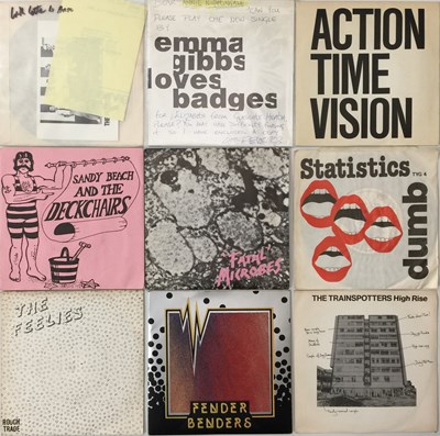 Lot 16 - PUNK/ POST-PUNK/ WAVE - 7" PACK (INC LETTERS)