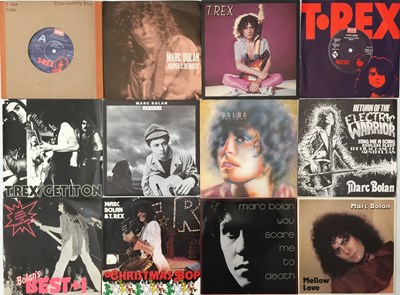 Lot 30 - T REX/ MARC BOLAN - 7" PACK (INC DEMOS)