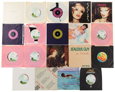 Lot 403 - BRYAN FERRY/ ROXY MUSIC - 7" PACK (INC DEMOS)
