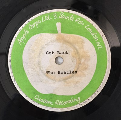 Lot 7 - THE BEATLES - DON'T LET ME DOWN/ GET BACK 7" (APPLE TEST PRESSING)