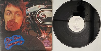Lot 9 - WINGS - RED ROSE SPEEDWAY LP (WHITE LABEL TEST PRESSING - PCTC 251)