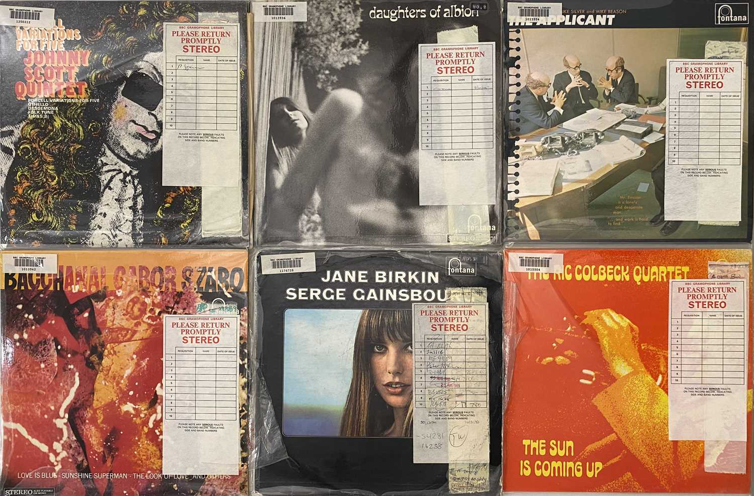 Lot 14 - FONTANA - LP COLLECTION