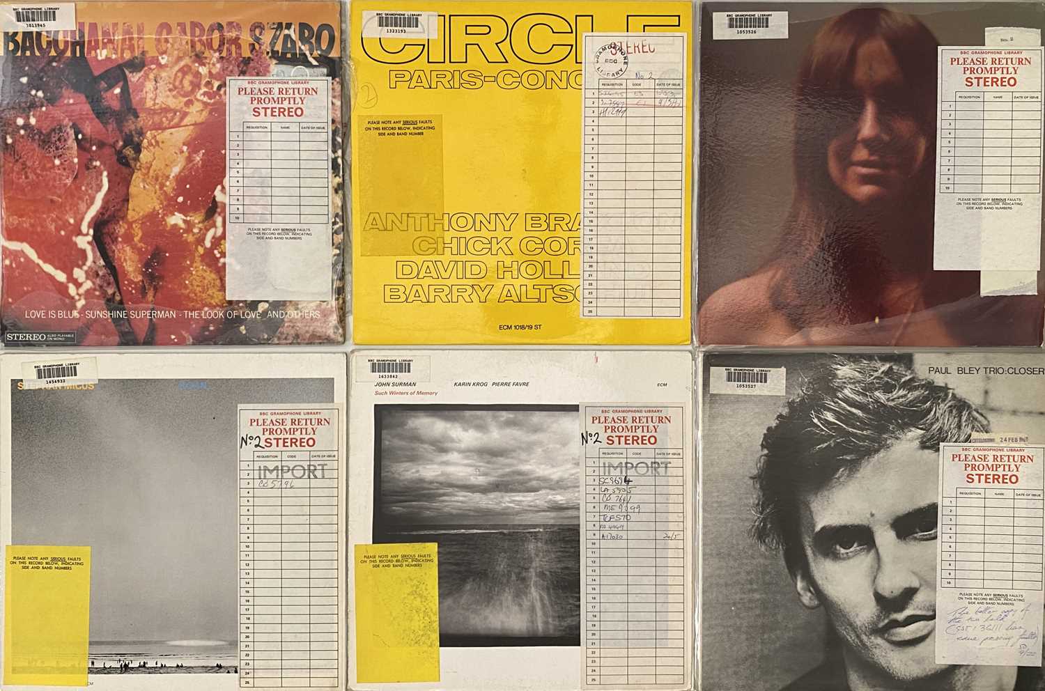 Lot 20 - JAZZ (INC ECM) - LP COLLECTION
