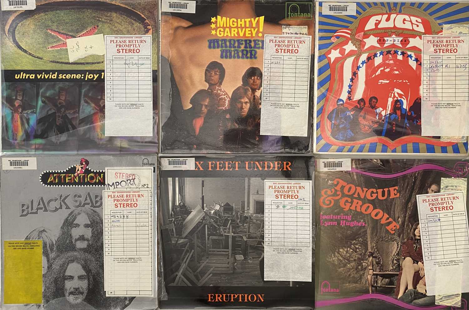 Lot 25 - CLASSIC / HEAVY ROCK / POP - LP / 12" COLLECTION