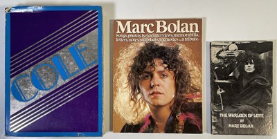 Lot 310 - T.REX / MARC BOLAN - COLLECTABLE BOOKS INC ONE SENT FROM MARC TO ANNIE.