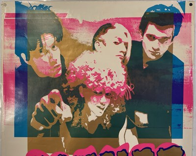 Lot 3 - THE CRAMPS - ORIGINAL US 'SONGS THE LORD TAUGHT US' PROMOTIONAL POSTER.