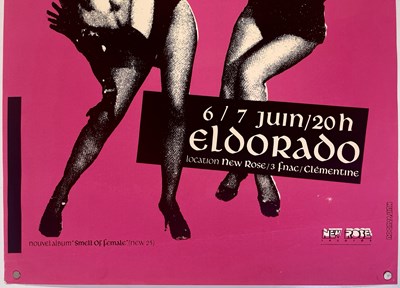 Lot 4 - THE CRAMPS - ORIGINAL 1983 CONCERT POSTER.
