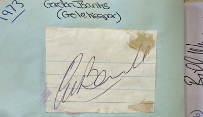 Lot 187 - BINGLEY HALL AUTOGRAPH BOOK TO INCLUDE PINK FLOYD, ROLLING STONES, QUEEN, GENESIS, YES, BLACK SABBATH & MORE.