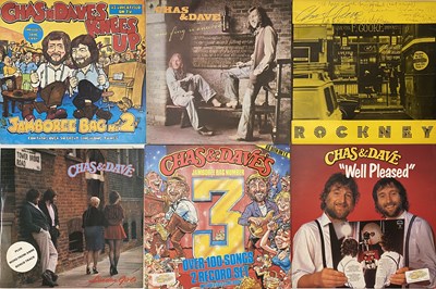 Lot 38 - CHAS N DAVE - LP PACK (INC SIGNED LPS)