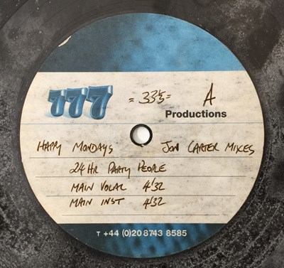 Lot 40 - HAPPY MONDAYS - 12" PACK (INC WHITE LABEL/ ACETATE)