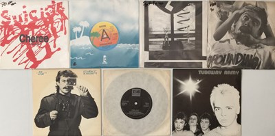 Lot 102 - WAVE/ ALT/ SYNTH/ PUNK - 7" PACK
