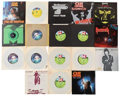Lot 405 - HEAVY ROCK/ METAL - 7" PACK (INC PROMOS)