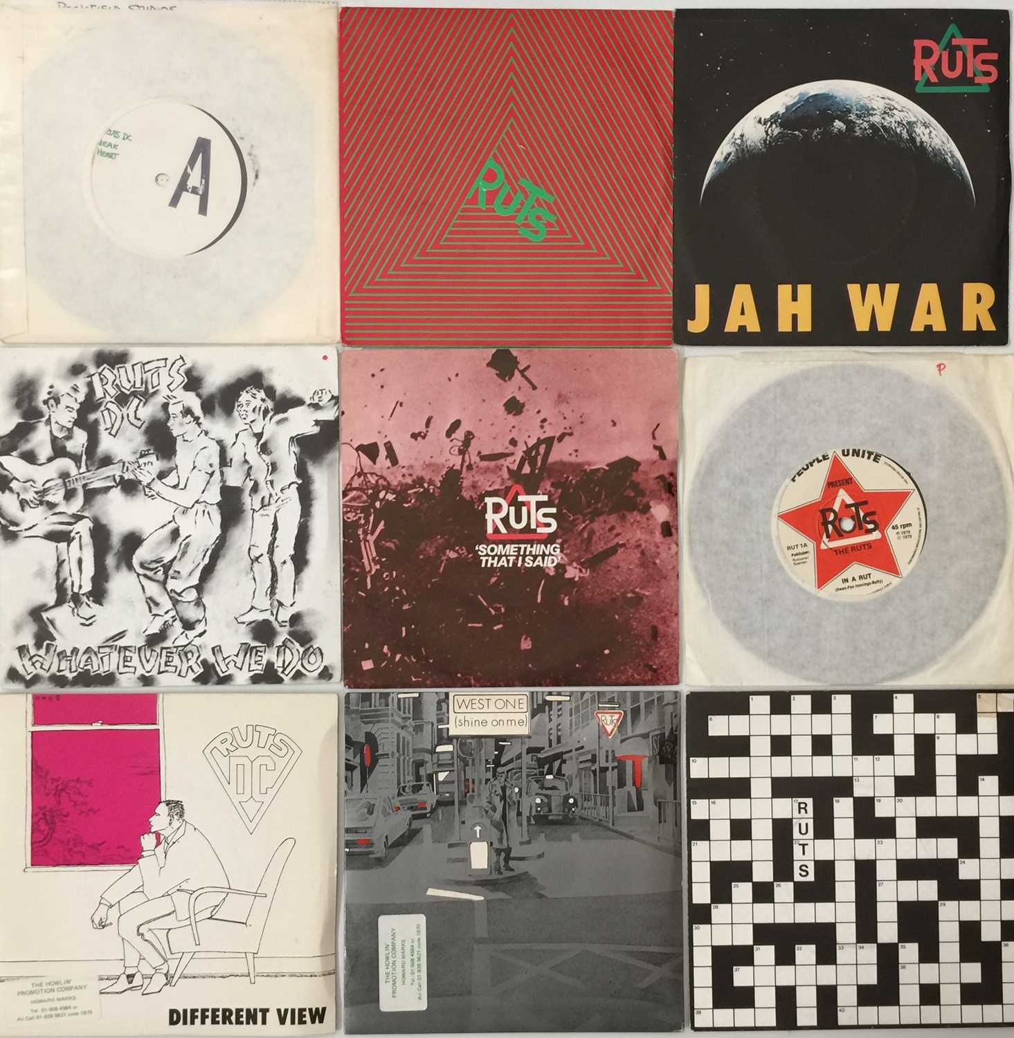 Lot 107 - THE RUTS/ RUTS DC - 7" PACK