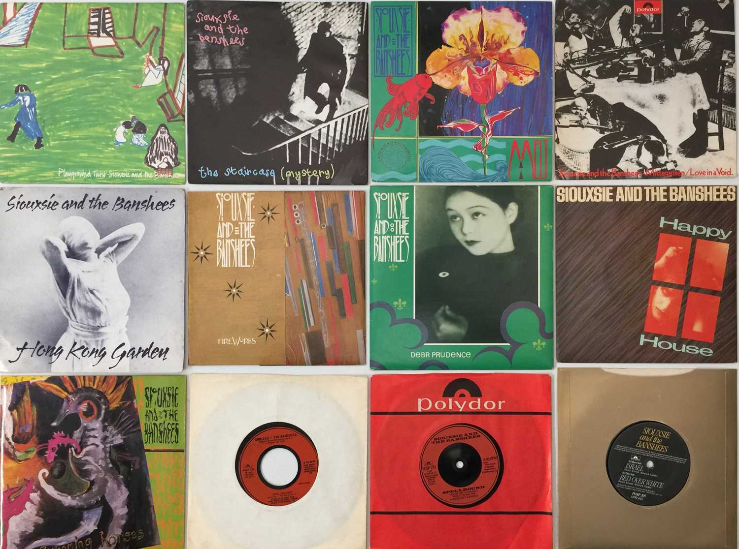 Lot 109 - SIOUXSIE AND THE BANSHEES AND RELATED - 7" PACK