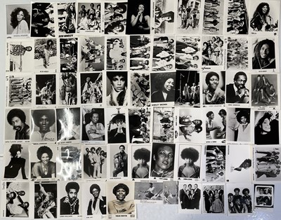 Lot 293 - SOUL AND REGGAE ARTISTS - PRESS AND PROMOTIONAL PHOTOGRAPH ARCHIVE.