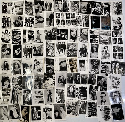 Lot 301 - 1970S-1980S CLASSIC ROCK / PUNK / NEW WAVE - LARGE COLLECTION OF PRESS AND PROMO PHOTOS.