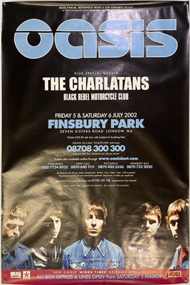 Lot 304 - OASIS / PRIMAL SCREAM POSTERS.