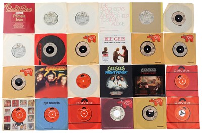Lot 406 - BEE GEE/ BEACH BOYS AND RELATED - 7" COLLECTION