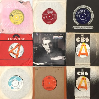 Lot 127 - VAN MORRISON/ THEM/ LEONARD COHEN - 7" PACK