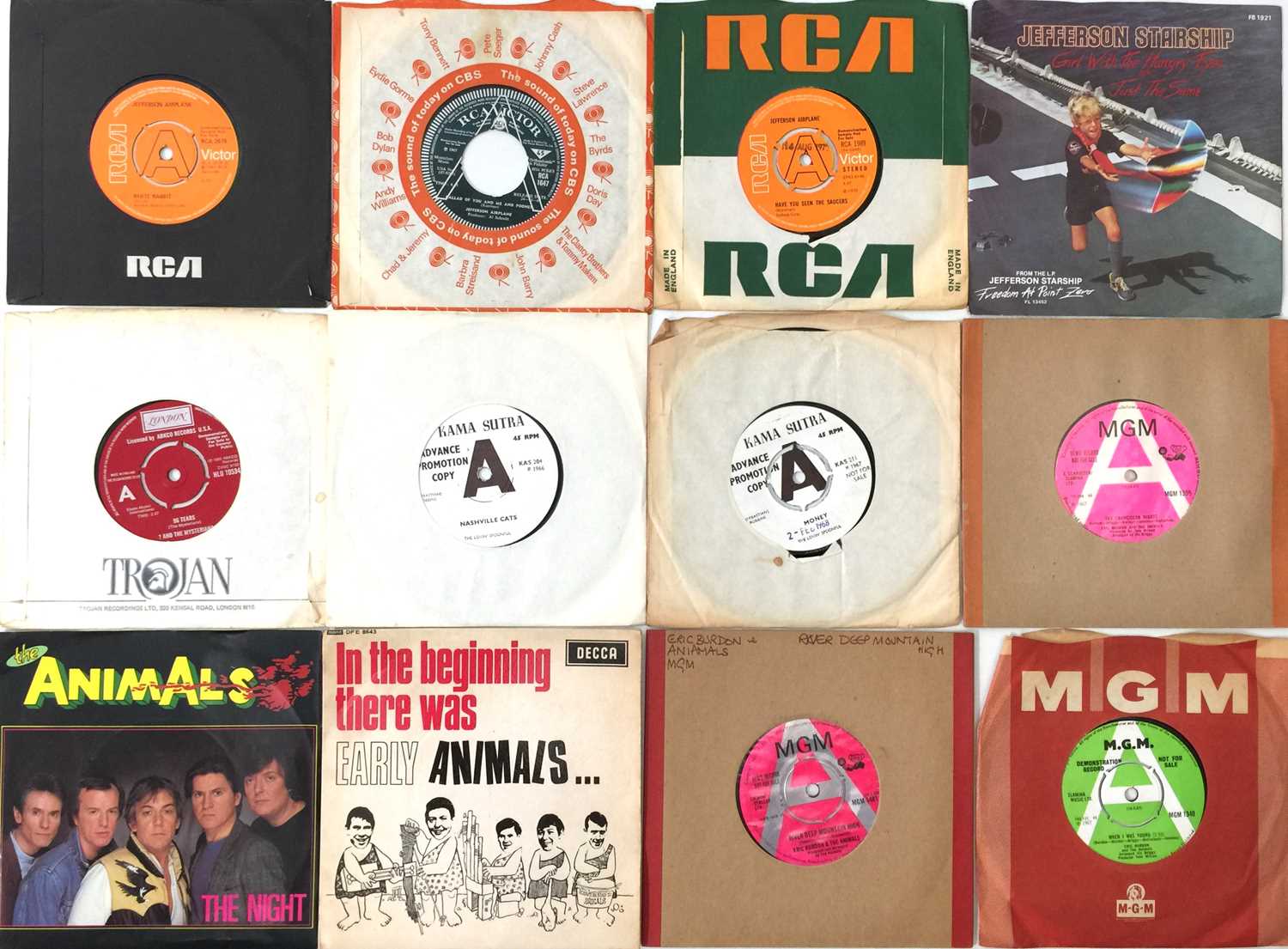 Lot 132 - 60s PSYCH/ POP - 7" PACK (INC PROMOS)