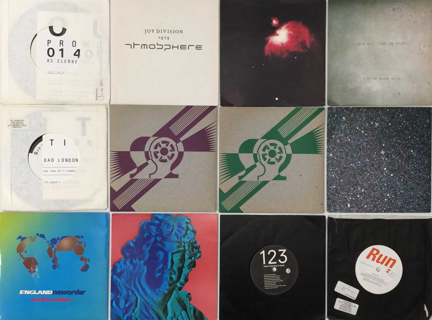 Lot 146 - JOY DIVISION/ NEW ORDER - 7" PACK (INC PROMOS/ PRESS RELEASES)