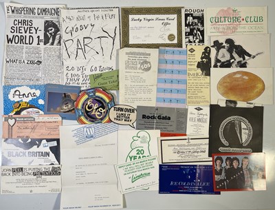 Lot 285 - TICKETS AND INVITATIONS FOR EVENTS.