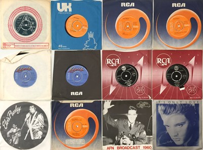 Lot 154 - ELVIS PRESLEY - 7" PACK (INC PROMOS)