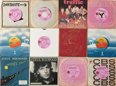 Lot 158 - TRAFFIC/ ISLAND RECORDS AND RELATED - 7" PACK