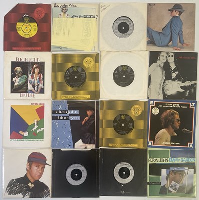 Lot 185 - ELTON JOHN - 7" COLLECTION (INC PROMOS)