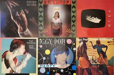 Lot 188 - IGGY POP - LP/ 7" COLLECTION (INC PROMOS/ PRESS RELEASES)