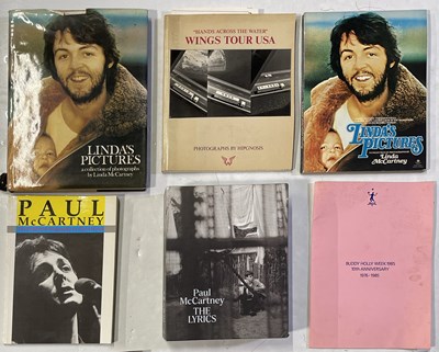 Lot 309 - THE BEATLES INTEREST - BOOKS INC PAUL MCCARTNEY'S 'THE LYRICS'.