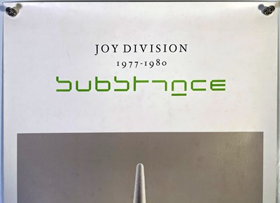 Lot 14 - JOY DIVISION - ORIGINAL SUBSTANCE POSTER.