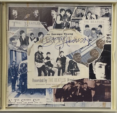 Lot 171 - GEORGE HARRISON SIGNED ANTHOLOGY CD.
