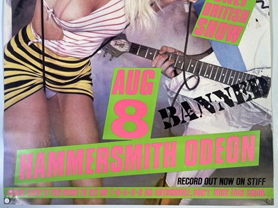 Lot 19 - PLASMATICS - ORIGINAL 1980 HAMMERSMITH ODEON CONCERT POSTER.