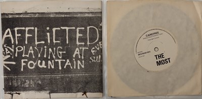 Lot 201 - AFFLICTED/ THE MOST - PUNK 7" RARITIES PACK