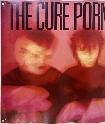 Lot 446 - THE CURE - AN ORIGINAL 1982 PORNOGRAPHY POSTER.