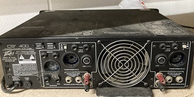 Lot 1440005 - PEAVEY CS 400 STEREO POWER AMPLIFIER
