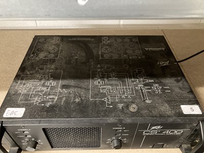 Lot 1440005 - PEAVEY CS 400 STEREO POWER AMPLIFIER