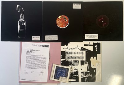 Lot 214 - THE PRODIGY - 12" PLUS TEST PRESSING FIRESTARTER CD (ALSO W/MOBY & UNDERWORLD)