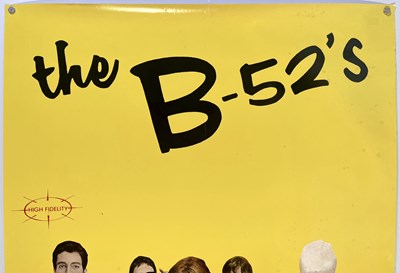 Lot 36 - THE B52S - ORIGINAL 1979 DEBUT LP PROMOTIONAL POSTER.