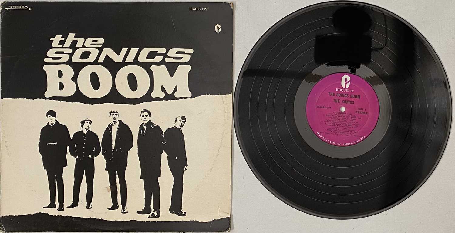 Lot 1 - THE SONICS - BOOM LP (US ORIGINAL - ET-ALBS-027)