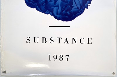 Lot 42 - NEW ORDER - ORIGINAL 1987 US SUBSTANCE PROMO POSTER