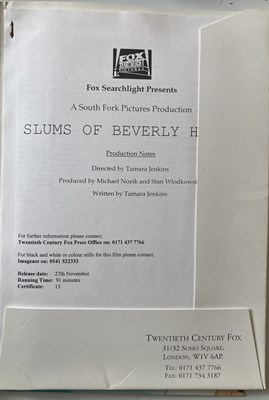 Lot 47 - FILM PRESS KITS - 90S / 00S TITLES.