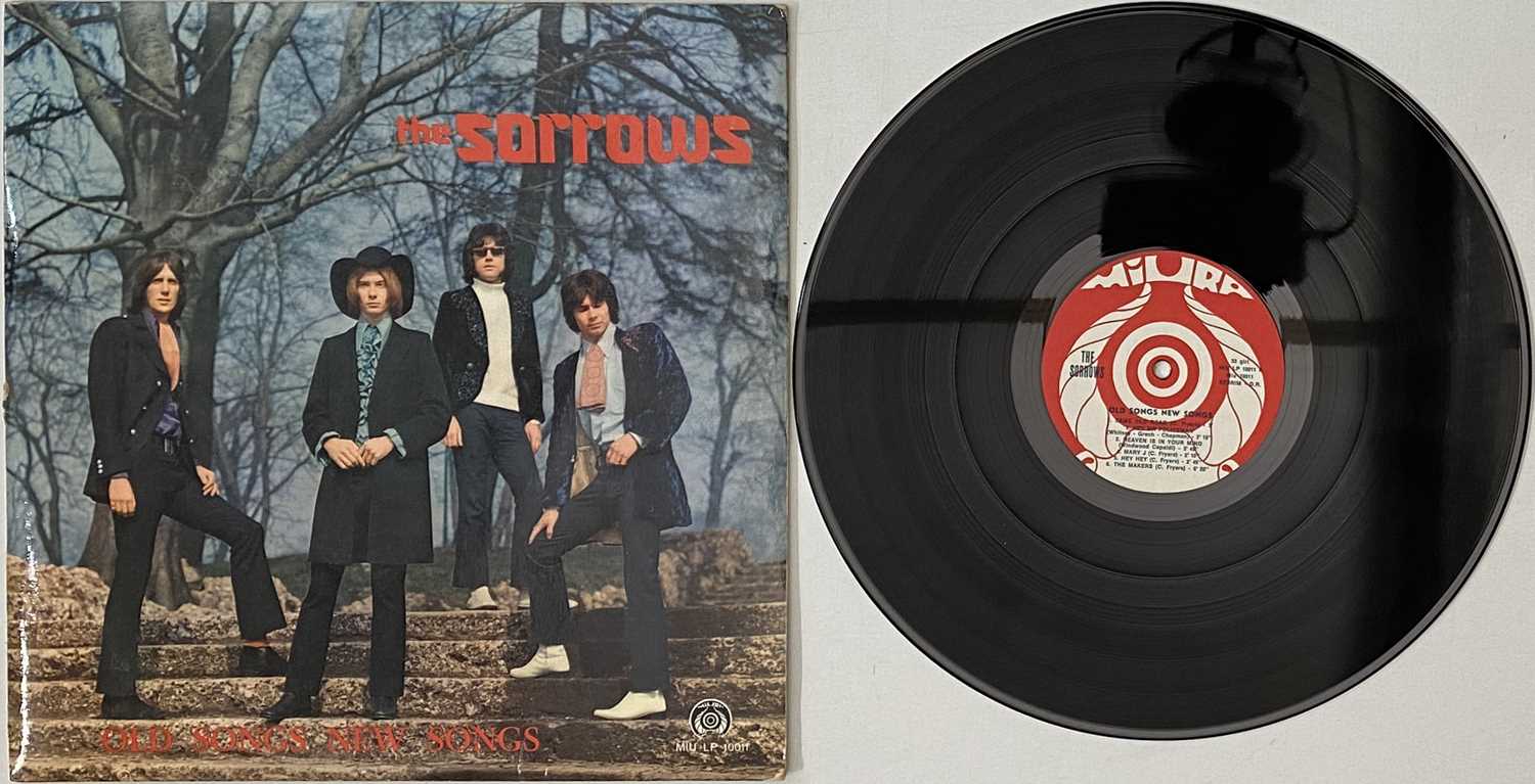 Lot 12 - THE SORROWS - OLD SONGS NEW SONGS LP (ITALIAN ORIGINAL - MIURA - MIULP 10011)
