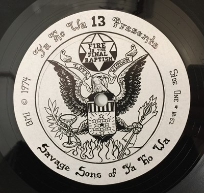 Lot 19 - YA HO WA 13 - SAVAGE SONS OF YA HO WA LP (US ORIGINAL - HIGHER KEY RECORDS - 3306)