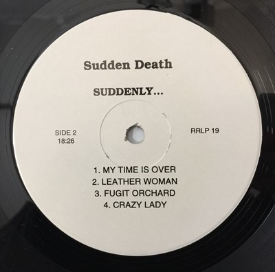 Lot 21 - SUDDEN DEATH - SUDDENLY LP (US ORIGINAL - ROCKADELIC RECORDS - RRLP 19)