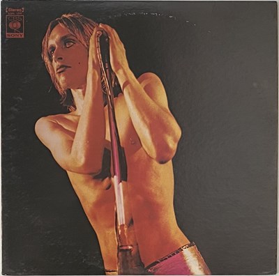 Lot 22 - IGGY AND THE STOOGES - RAW POWER LP (JAPANESE PRESS - CBS/ SONY - SOPL-194)