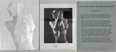 Lot 23 - IGGY AND THE STOOGES - RAW POWER LP (US RADIO PROMO W/ PRESS KIT - COLUMBIA - KC 32111)