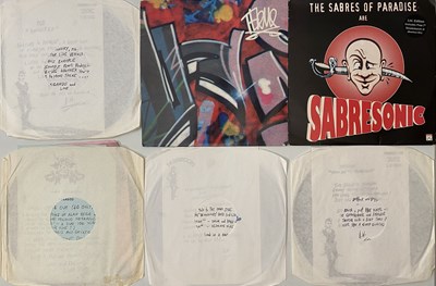 Lot 226 - WEATHERALL / SABRES OF PARADISE - 12" PROMOS (INC PRINTED PRESS RELEASES)