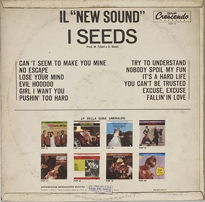 Lot 26 - I SEEDS - IL NEW SOUND LP (ITALIAN ORIGINAL - GNP CRESCEDO - POP 10)
